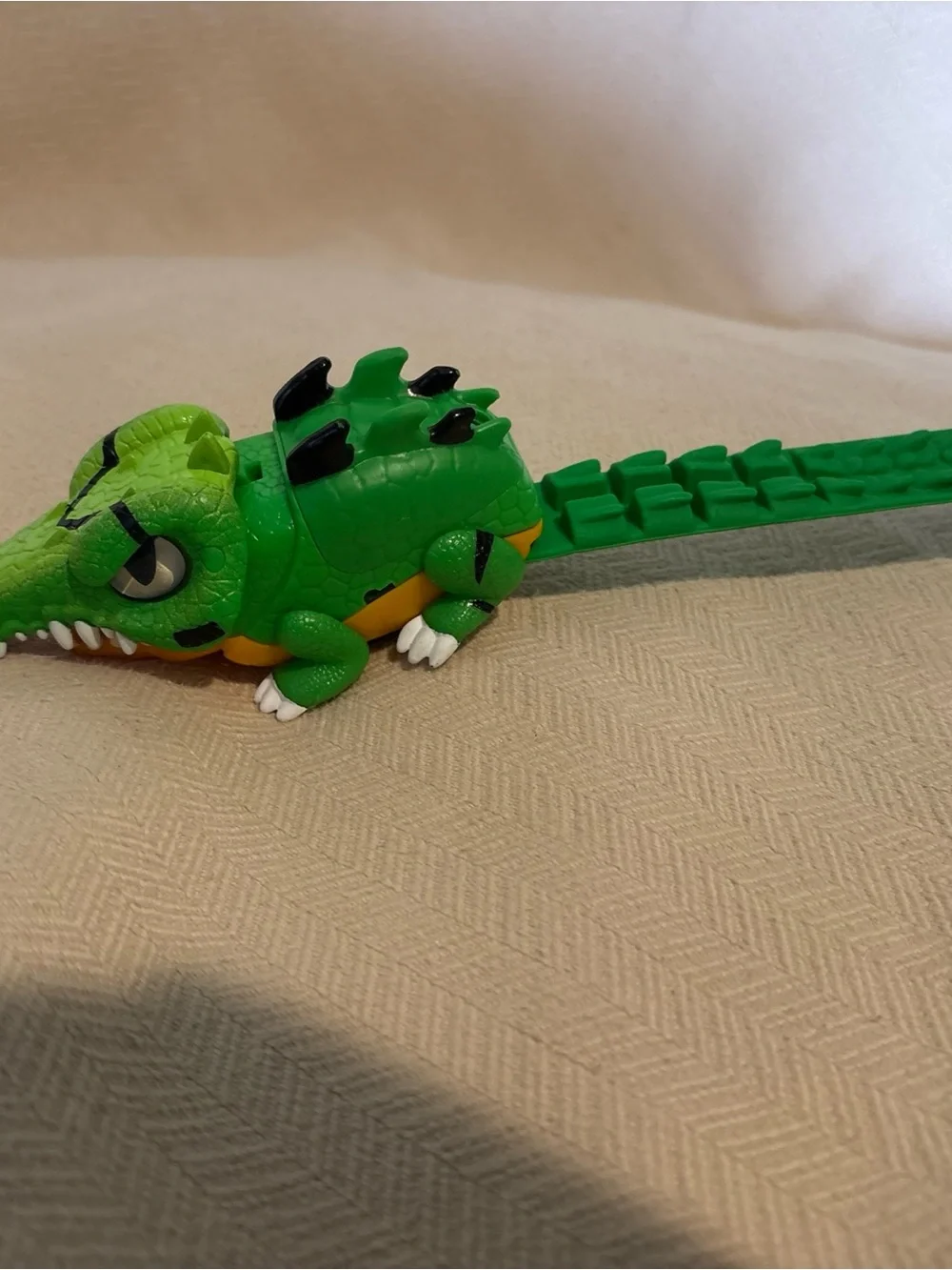 Green Crocodile Reptile Chew & Enrichment Toy